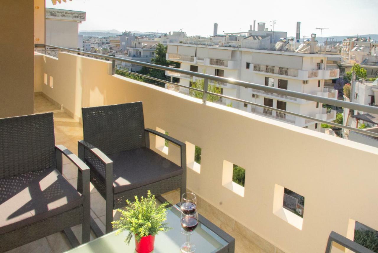Charming Apartment Near Athens Center And The Sea Экстерьер фото